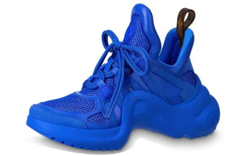LOUIS VUITTON Lv Archlight Sports Shoes Blue Women's