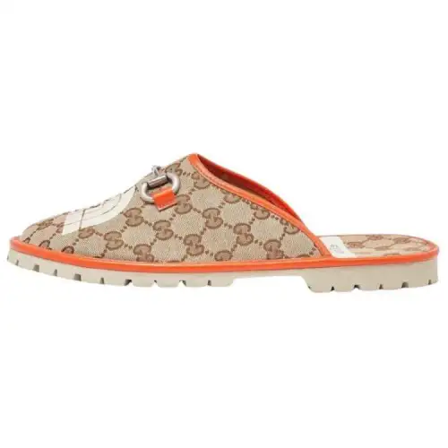 GUCCI X The North Face Sandal Beige Orange Women's
