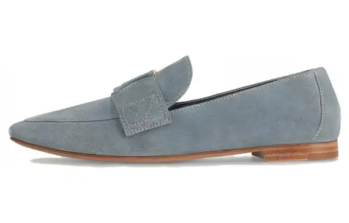 LOUIS VUITTON Capri Loafers Women's Blue