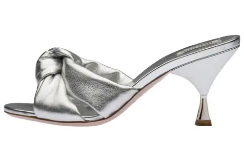 MIU MIU Stylish Sandal Women's Silver
