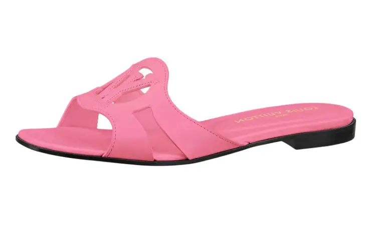 LOUIS VUITTON Isola Slide Slippers Women's Pink