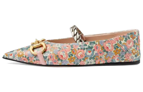GUCCI Liberty Casual Shoes Women's Pink