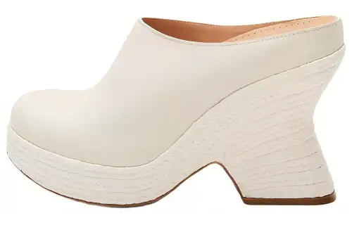 LOEWE Closed Toe Slippers Women's White