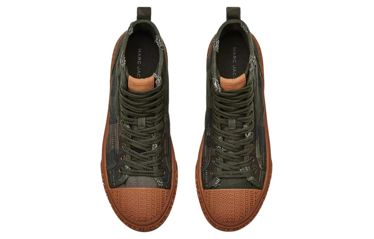 MARC JACOBS High top Skateboard Shoes Unisex Green