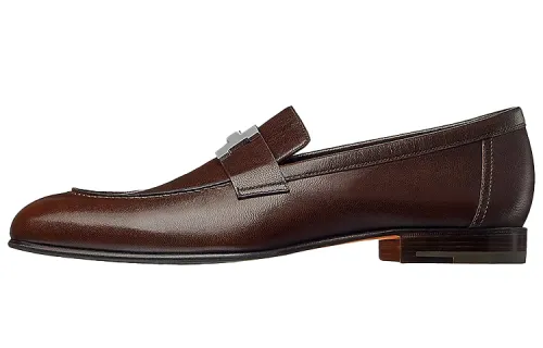 HERMES PARIS Men's Casual Shoes Men's Brown
