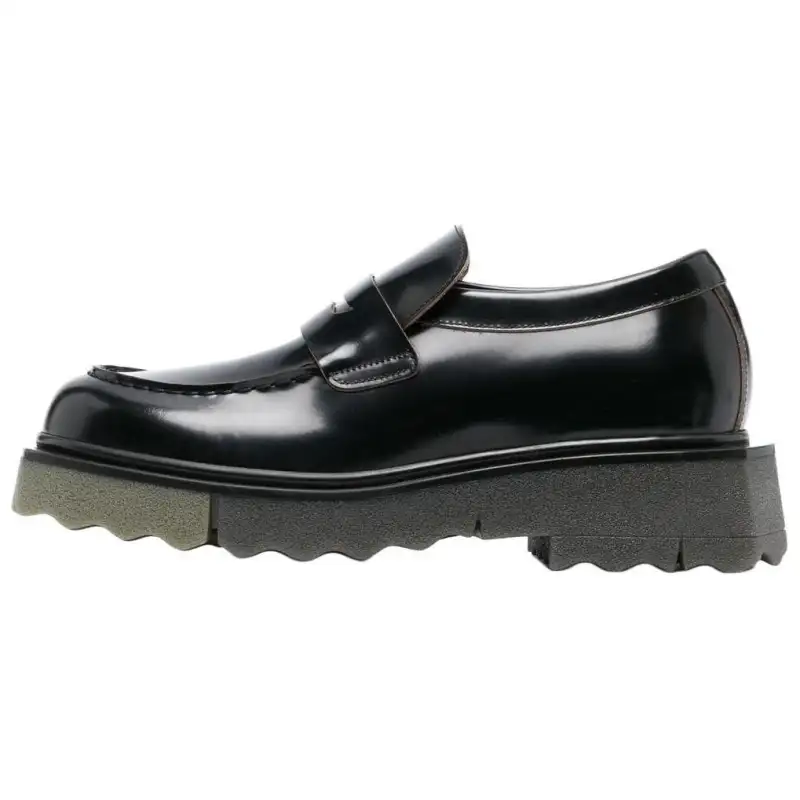 OFF-WHITE Sponge Leather Loafers