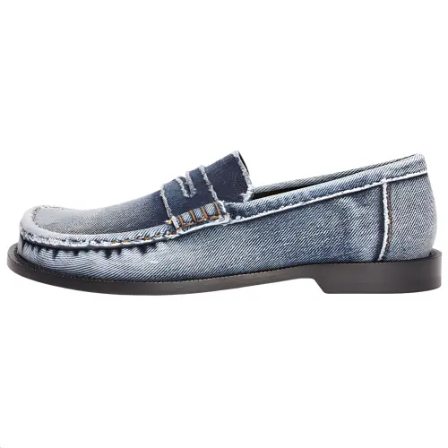 LOEWE Campo Loafers Men's Blue