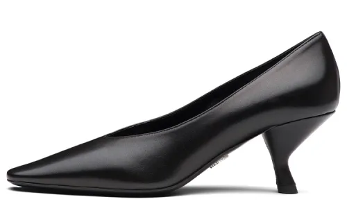 PRADA Irregular Heel High Heels Women's Black