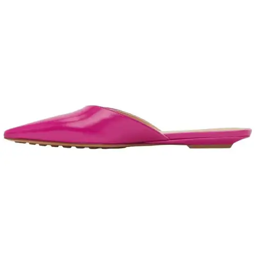 Bottega Veneta Point Closed Toe Slippers Women's Pink