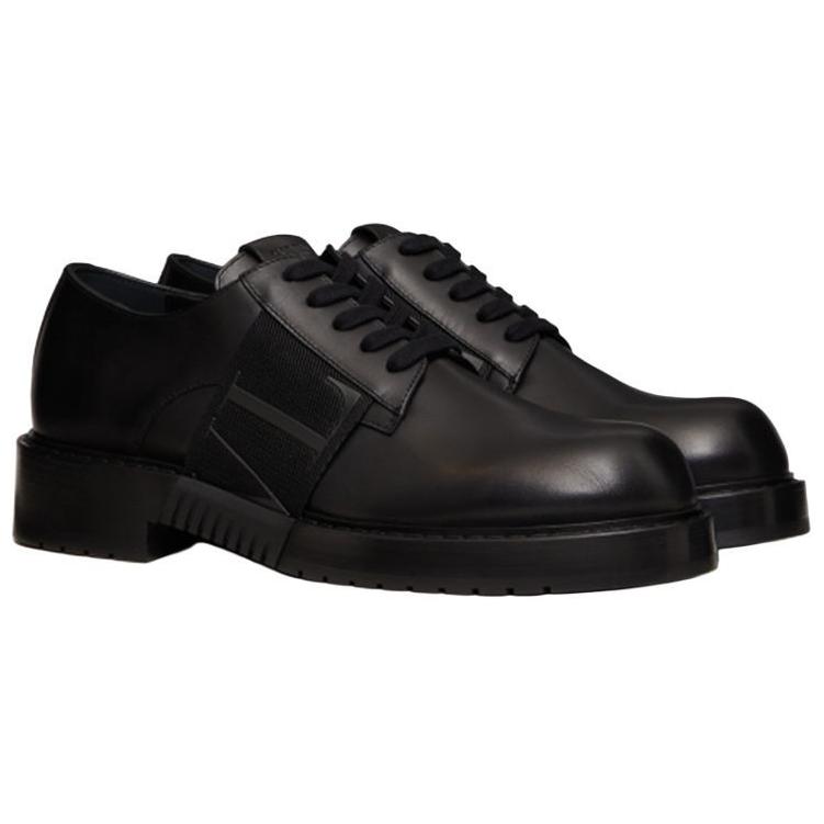 Valentino VL7N Leather Casual Shoes Men's Black