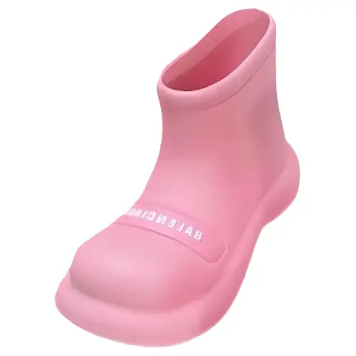 Balenciaga Rain Boots Women's Pink