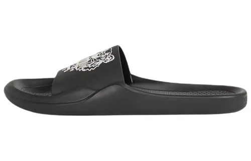 KENZO Tiger Quiet Slide Slippers Men's Black