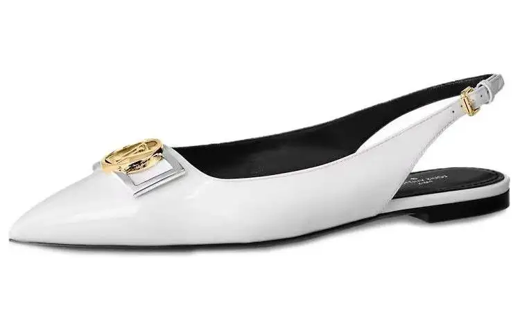 LOUIS VUITTON Insider Leather Casual Shoes Women's White