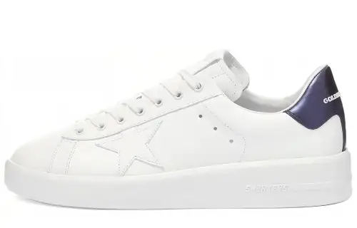 Golden Goose Purestar Comfortable Stylish Skateboarding Shoes Men's White