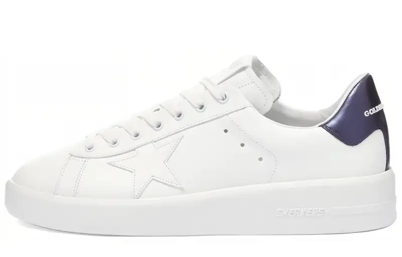 Golden Goose Purestar Comfortable Stylish Skateboarding Shoes Men's White