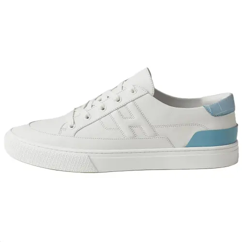 HERMES Deep Low top Skateboard Shoes Men's White