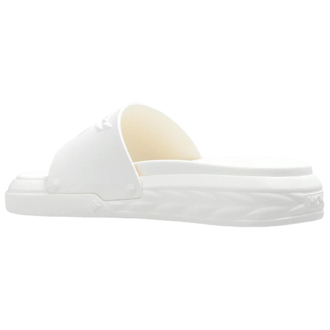 MCM Slide Slippers Women's White
