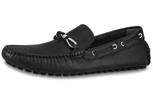 LOUIS VUITTON Raspail Taïga Casual Shoes Men's Black