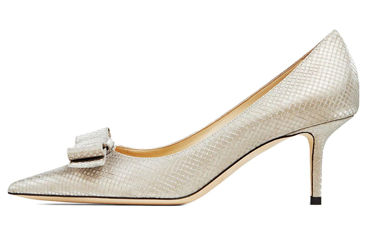 Jimmy Choo Love Bow 65mm Leather Pumps