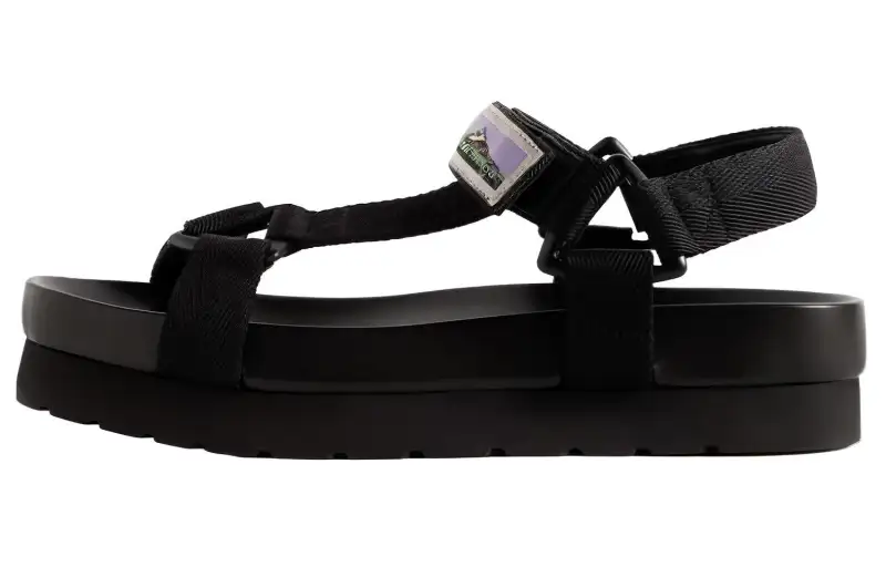 Bottega Veneta Beach Sandals Women's Black