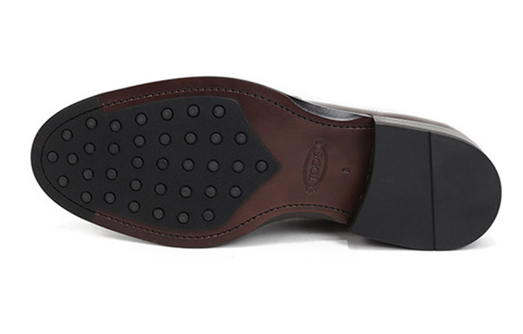 TOD'S Casual Leather Shoes Men's Low Top Brown