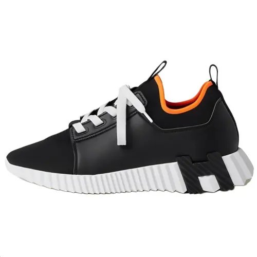 HERMES Depart Casual Shoes Women's Black