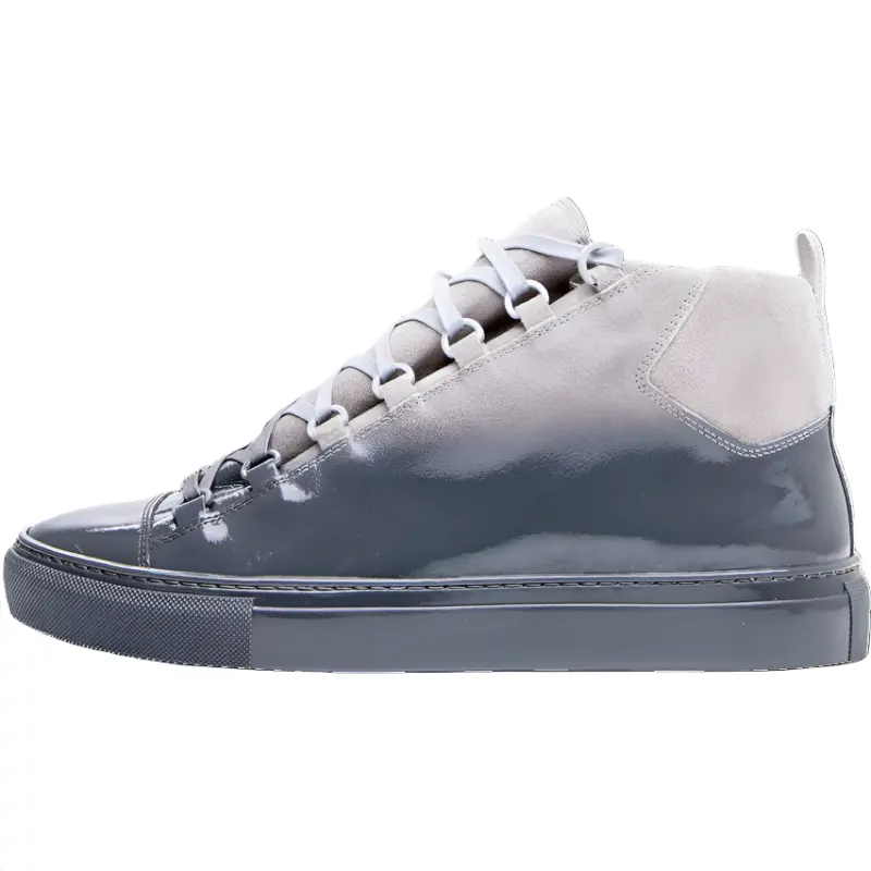 Balenciaga Arena High top Skateboard Shoes Men's Gradient Gray