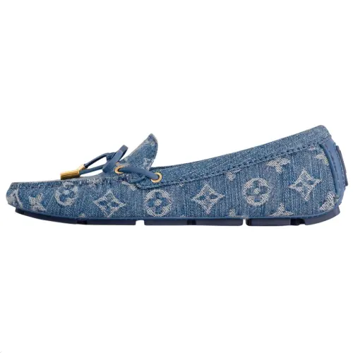 LOUIS VUITTON Gloria Casual Shoes Women's Blue