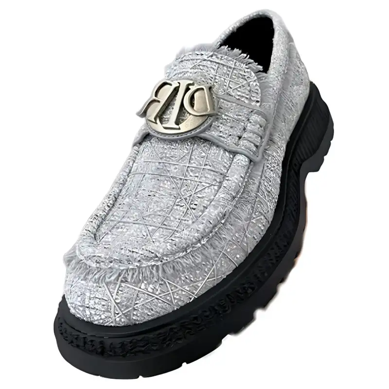 DIOR Loafers Men's Gray