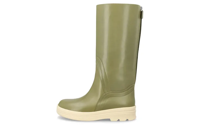 Loro Piana Lakeside Ankle Boots Women's Green
