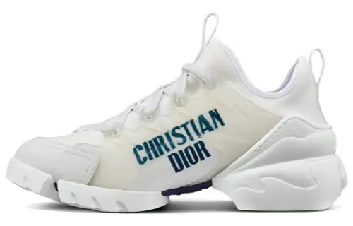 DIOR D Connect Low top Casual Shoes Women's White