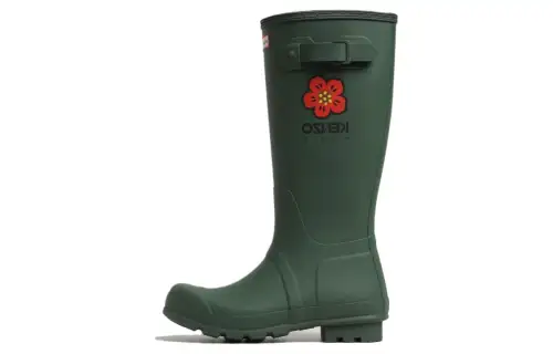 KENZO X Hunter Boke Flower-print Wellington Boots