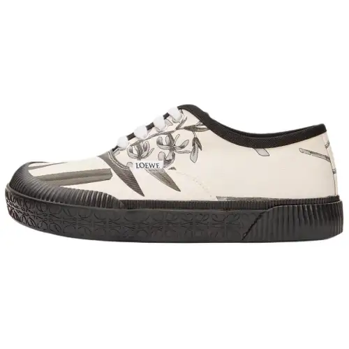 LOEWE Women's Terra Vulca Lace-Up Sneaker Wide 'Printed Floral'