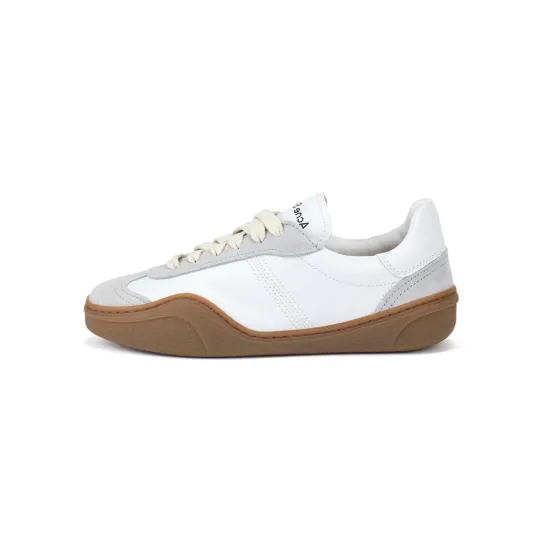 Acne Studios Panelled-design Leather Sneakers