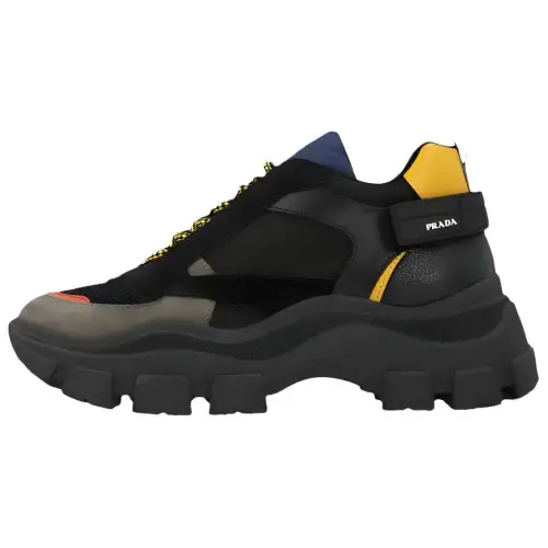 PRADA Pegasus Low top Chunky Sneakers Men's Black