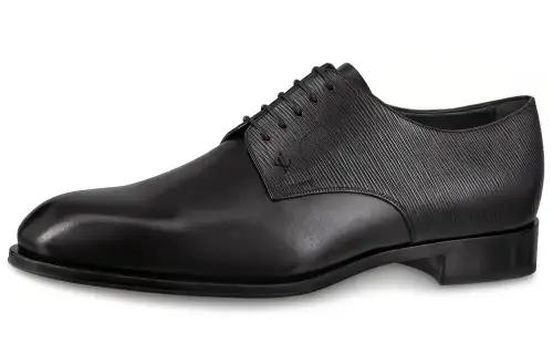 LOUIS VUITTON Wall Street Casual Shoes Men's Black