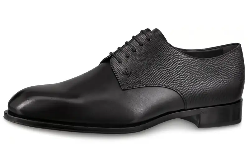 LOUIS VUITTON Wall Street Casual Shoes Men's Black