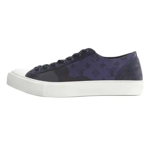 LOUIS VUITTON Skateboard Shoes Men's Blue