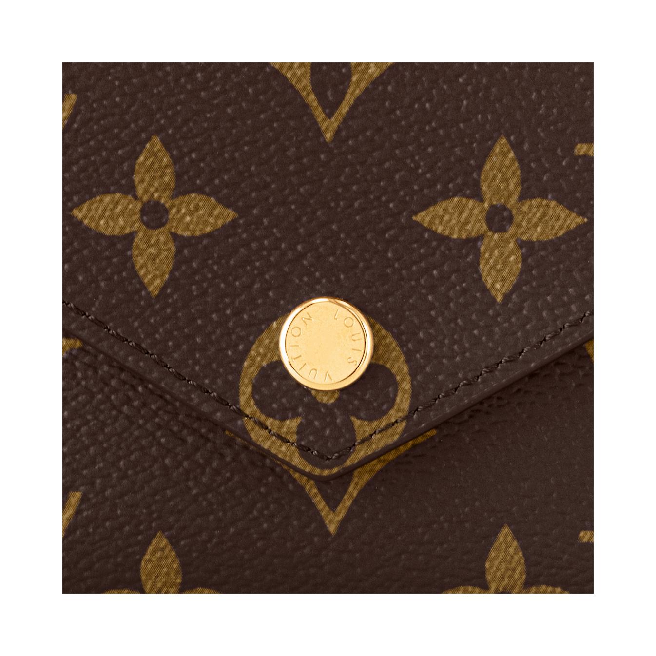 Женская сумка Louis Vuitton Victorine (коричнево-розовая) — фото 7