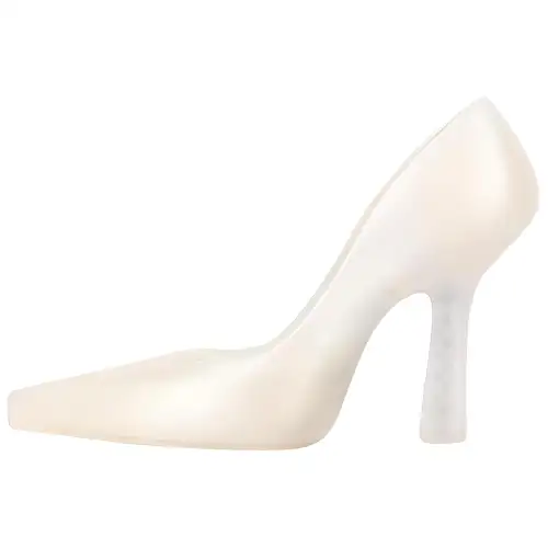 Balenciaga Slim Heel High Heels Women's White