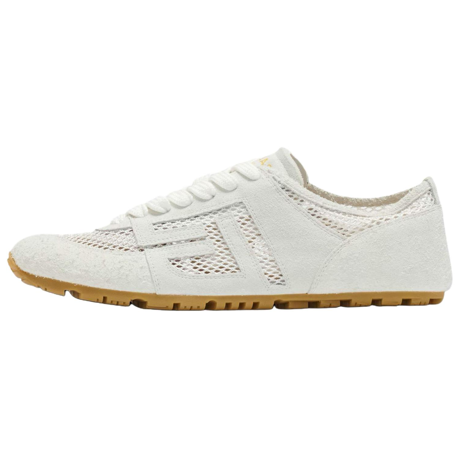 Женские кроссовки BALMAIN Racer 45 (белые)