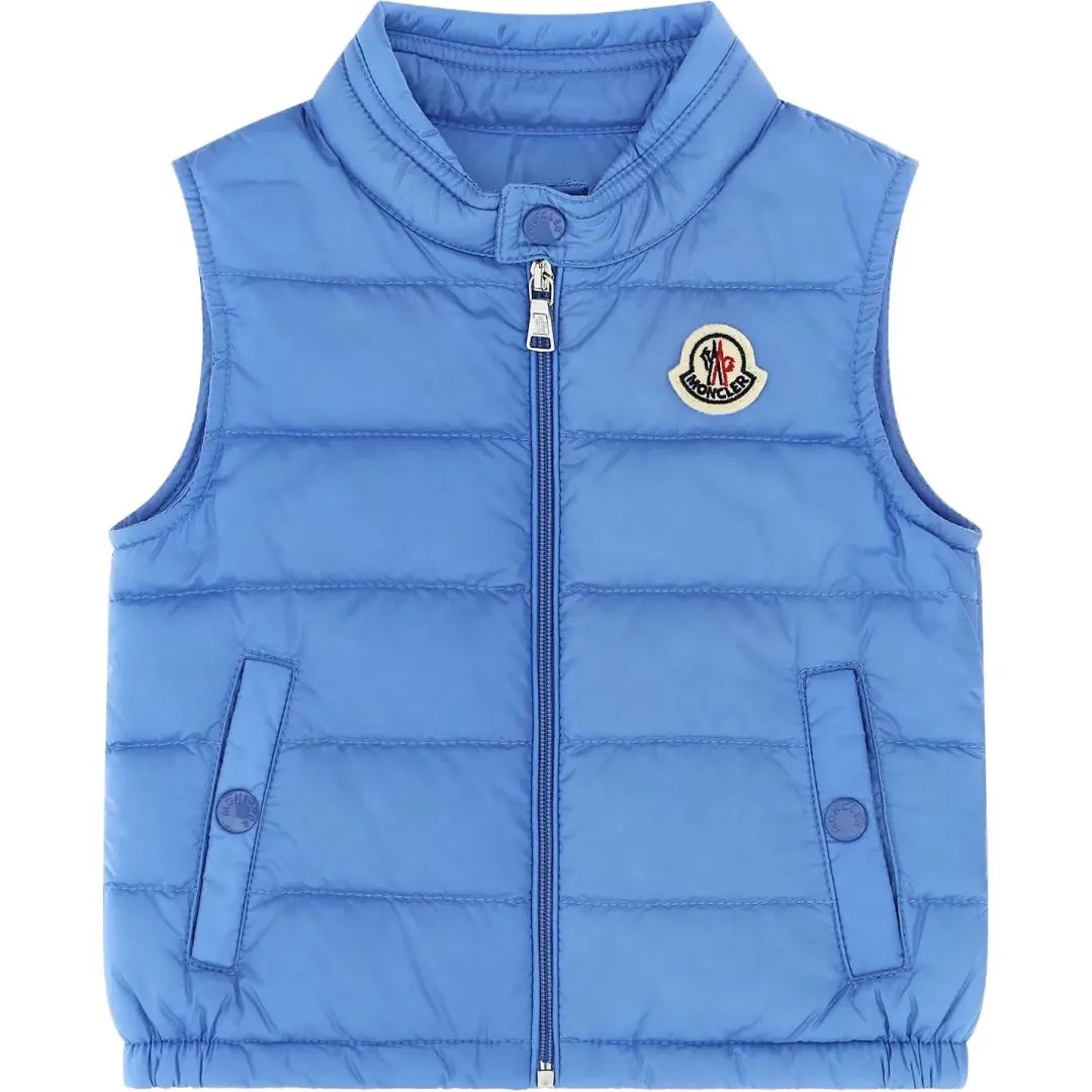 Moncler Down Vest SS26 Infant And Toddler