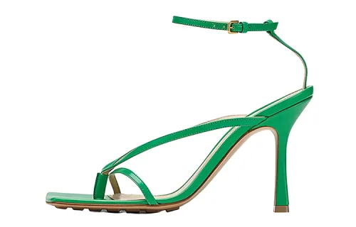 Bottega Veneta Stretcgh One Strap Sandals Women's Green