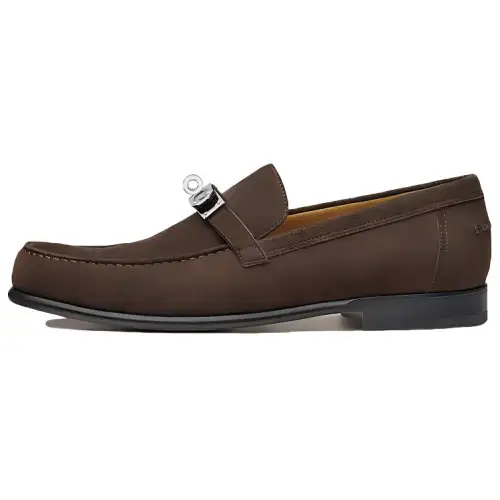 HERMES Destin Casual Shoes Men's Brown