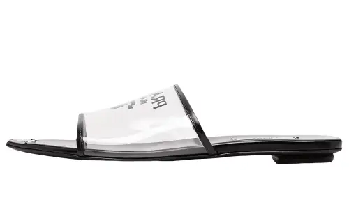 PRADA Slide Slippers Women's Black