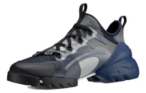 DIOR D Connect Low top Casual Shoes Women's Dark Blue