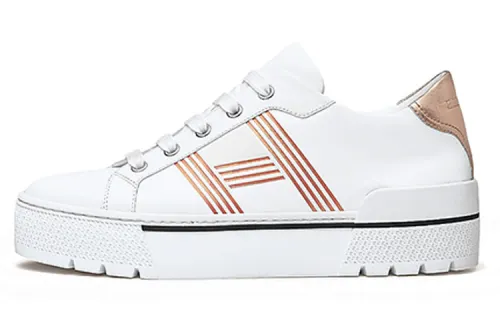 HERMES Dare Low top Stylish Skateboarding Shoes Women's White