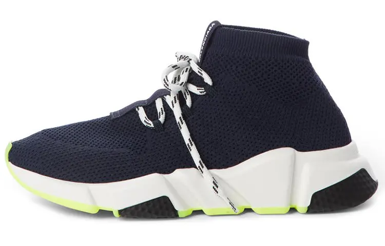 Balenciaga Women's Speed Lace Up 'Navy'