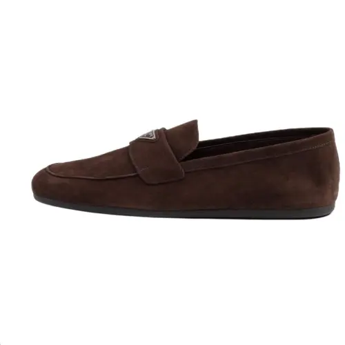 PRADA Loafers Men's Brown