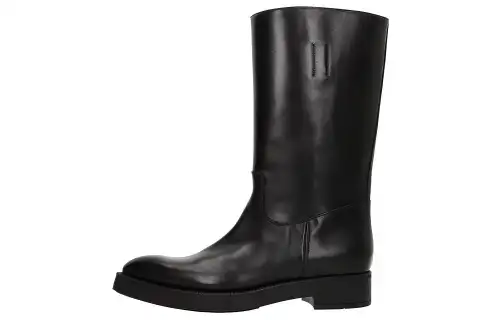 PRADA Comfortable Mid Calf Boots Women's Black